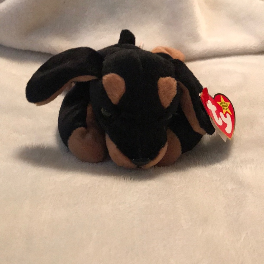 🐾 TY Doby the Doberman Beanie Baby - Picture 3 of 4